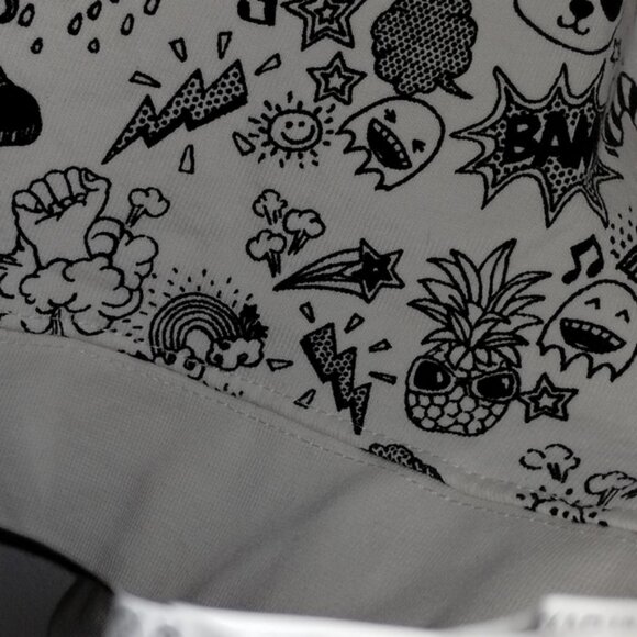 Forever 21 graphic printed sweater size M - Picture 6 of 6